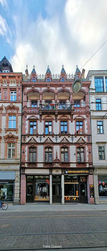 Peter Blei unterwegs in Halle