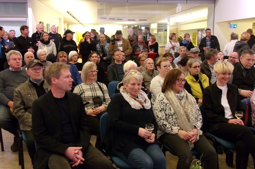 Vernissage in der Galerie der Kreissparkasse