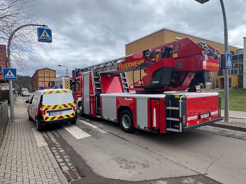 Feuerwehreinsatz an der Lessingschule