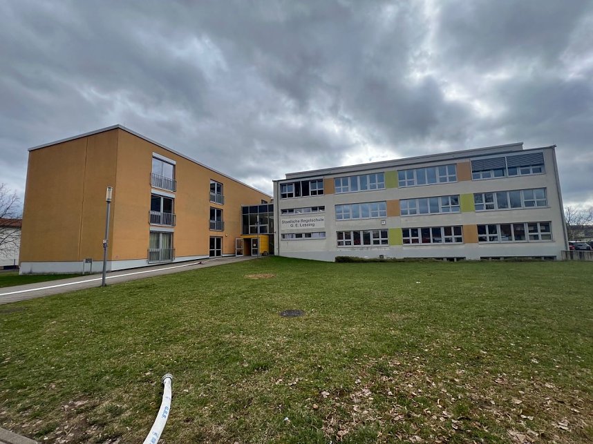 Feuerwehreinsatz an der Lessingschule