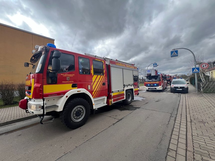 Feuerwehreinsatz an der Lessingschule