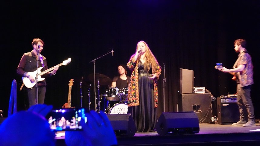 Layla Zoe und Band im Klubhaus