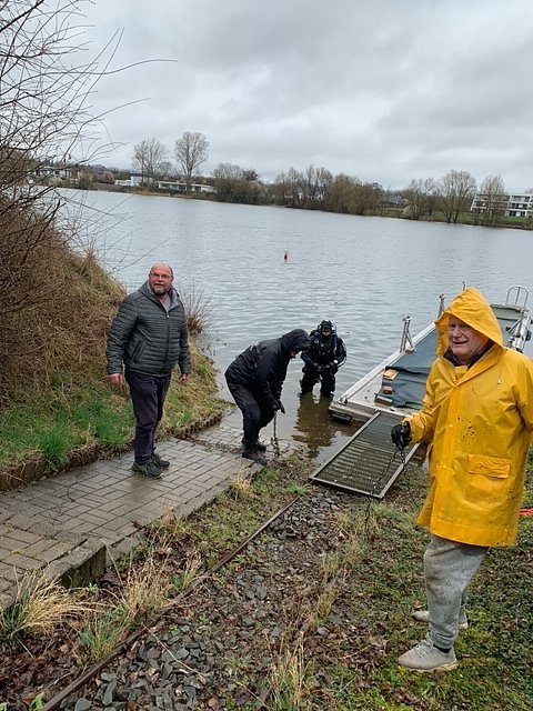 Arbeitseinsatz beim TSC Neptun
