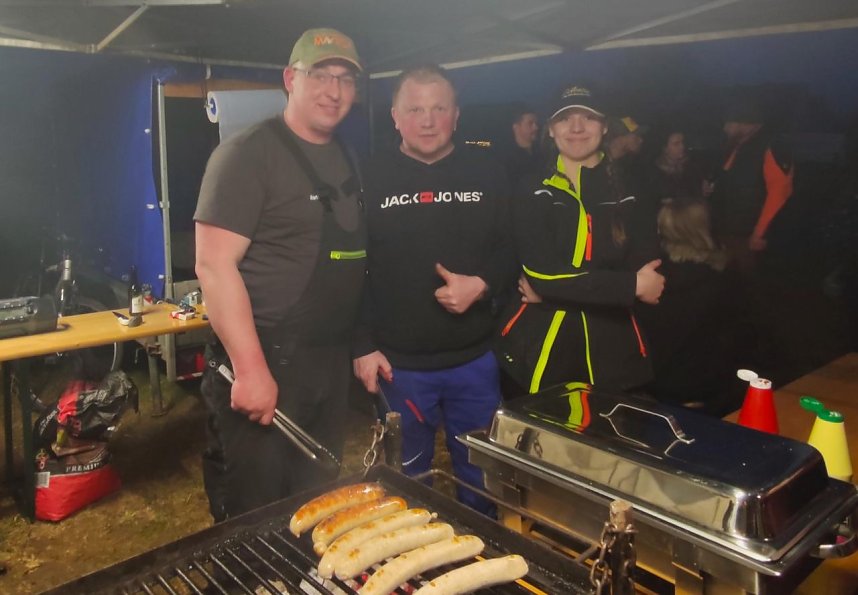 Osterfeuer in Kleinbodungen