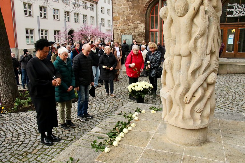 Gedenken zum Jahrestag der Bombardierung Nordhausens
