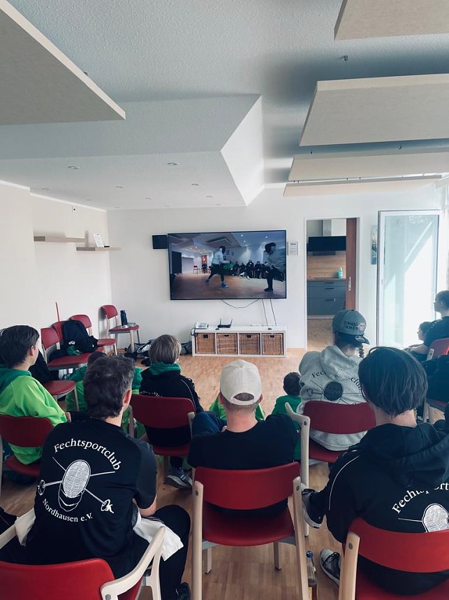 Trainingslager f&uuml;r den Nordh&auml;user Fechtnachwuchs
