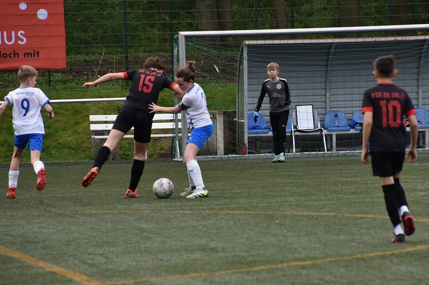 Pokalspiel D 2 FSV Wacker 90 NDH gegen D1 , TSG 99 Salza