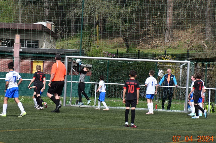 Pokalspiel D 2 FSV Wacker 90 NDH gegen D1 , TSG 99 Salza