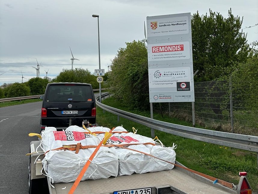 Asbestm&uuml;ll entsorgt - diesmal fachgerecht