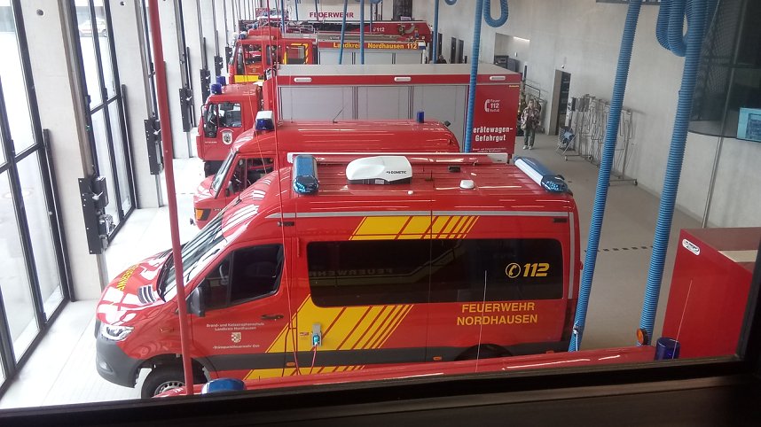 Landsenioren besuchten die neue Feuerwache in Nordhausen