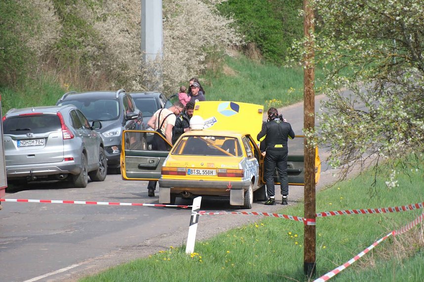Roland Rallye gestern vor den Toren Nordhausens