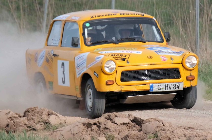 Roland Rallye gestern vor den Toren Nordhausens