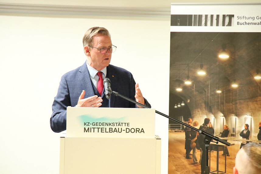 Gedenkveranstaltung zum 79. Tag der Befreiung des KZ Mittelbau-Dora