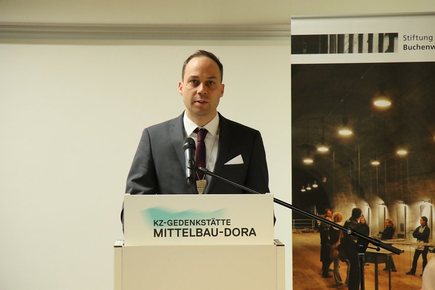 Gedenkveranstaltung zum 79. Tag der Befreiung des KZ Mittelbau-Dora