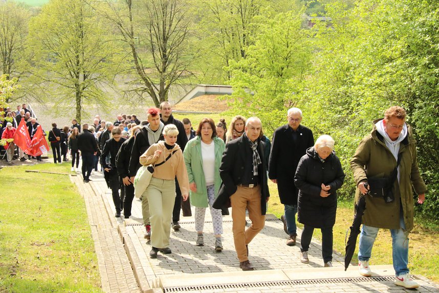 Gedenkveranstaltung zum 79. Tag der Befreiung des KZ Mittelbau-Dora