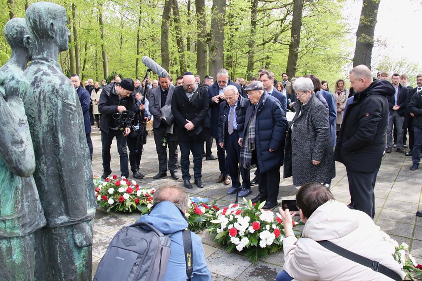 Gedenkveranstaltung zum 79. Tag der Befreiung des KZ Mittelbau-Dora