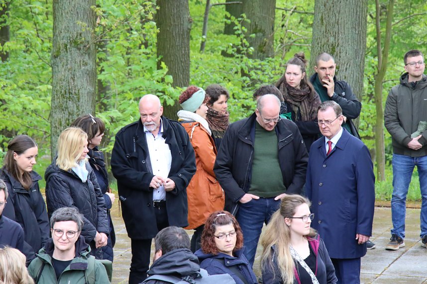 Gedenkveranstaltung zum 79. Tag der Befreiung des KZ Mittelbau-Dora