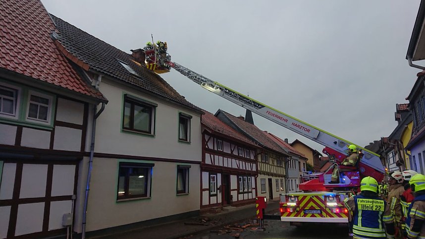 Brand in Neustadt