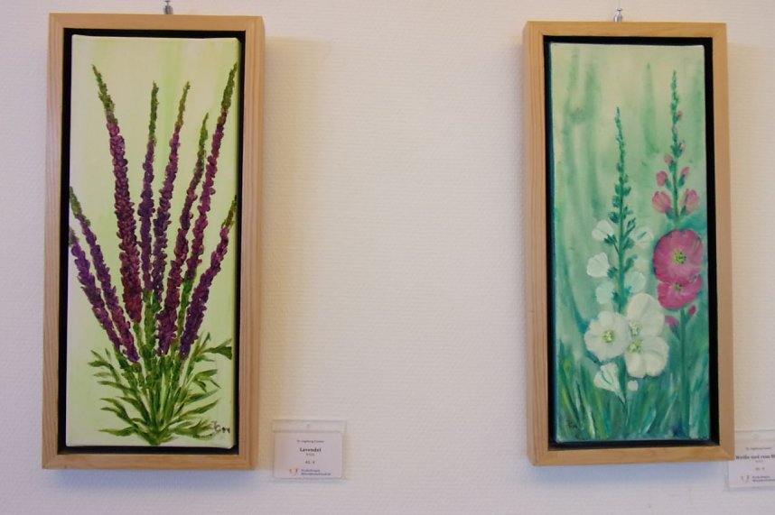 Vernissage in der Galerie der Kreissparkasse Nordhausen