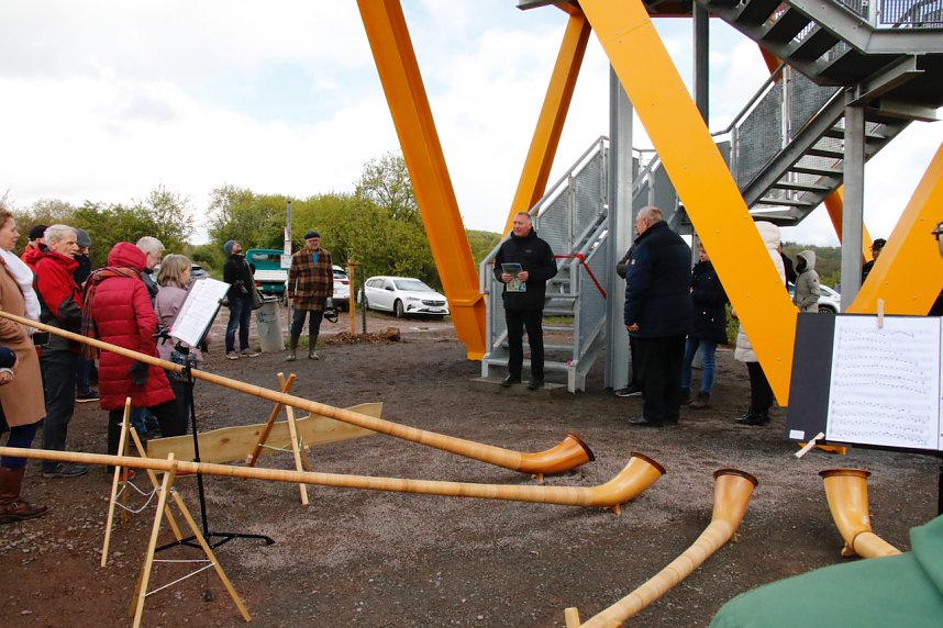 Er&ouml;ffnung des R&uuml;digsdorfer Aussichtsturms