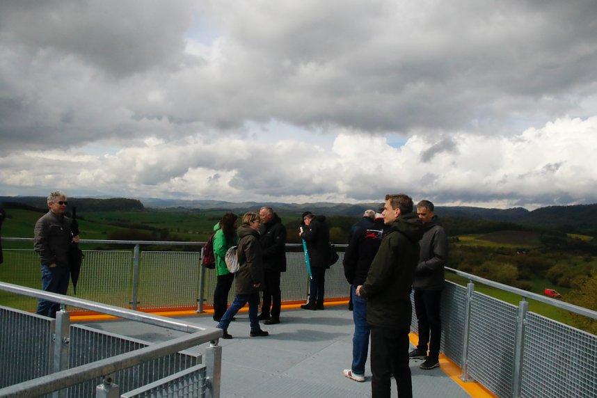 Er&ouml;ffnung des R&uuml;digsdorfer Aussichtsturms
