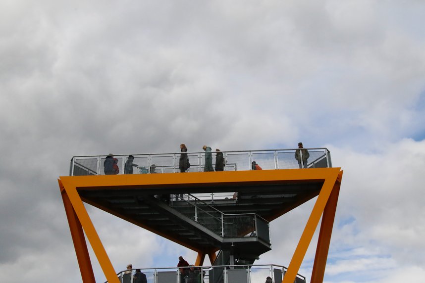 Er&ouml;ffnung des R&uuml;digsdorfer Aussichtsturms