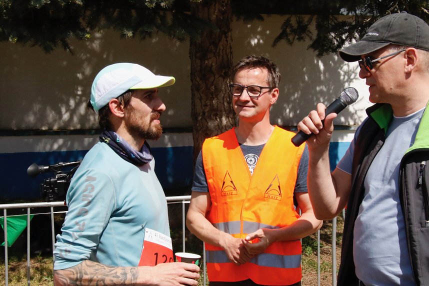 Zieleinlauf der 43. Harzquerung