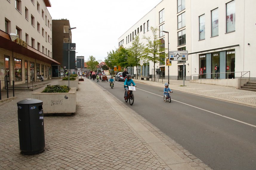 "Kidical Mass" Fahrraddemo am Sonntag in Nordhausen