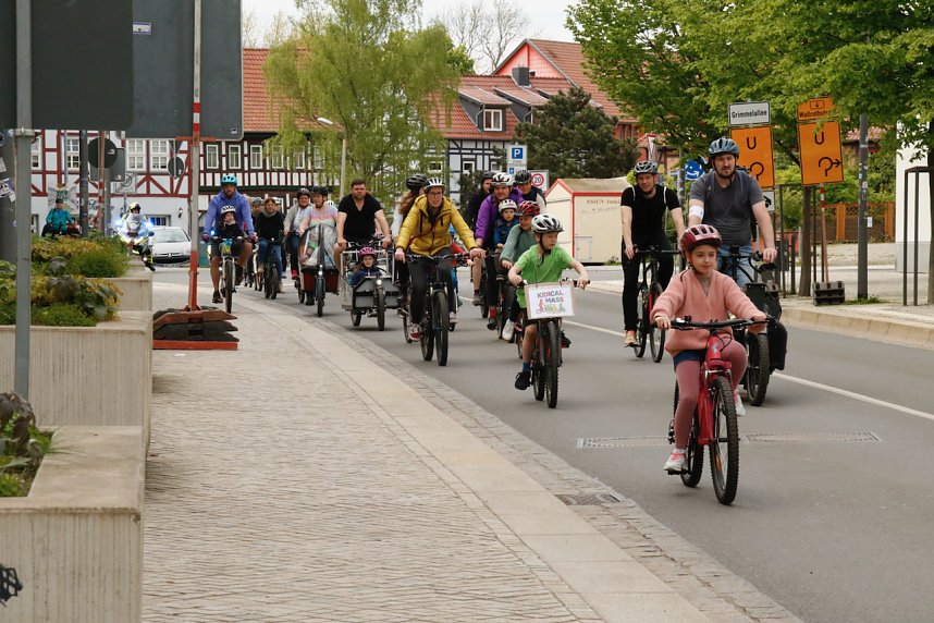 "Kidical Mass" Fahrraddemo am Sonntag in Nordhausen