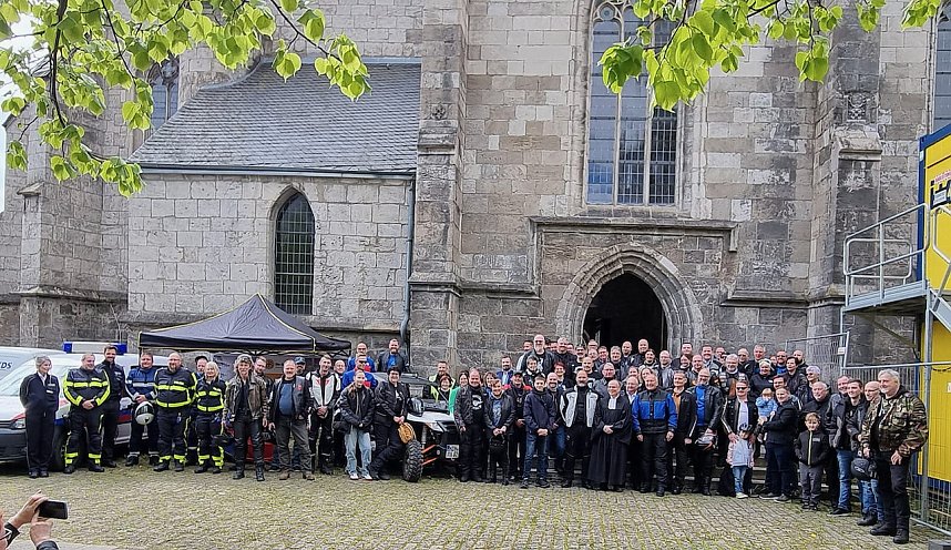 2. Th&uuml;ringer Bikergottesdienst in Ellrich