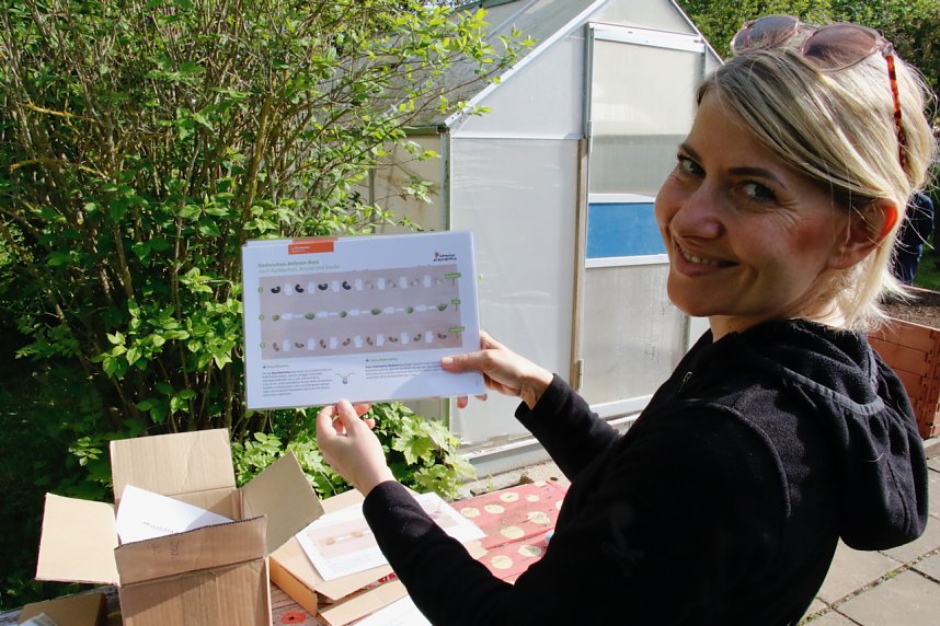 Die Gem&uuml;seackerdemie am F&ouml;rderzentrum Pestalozzi