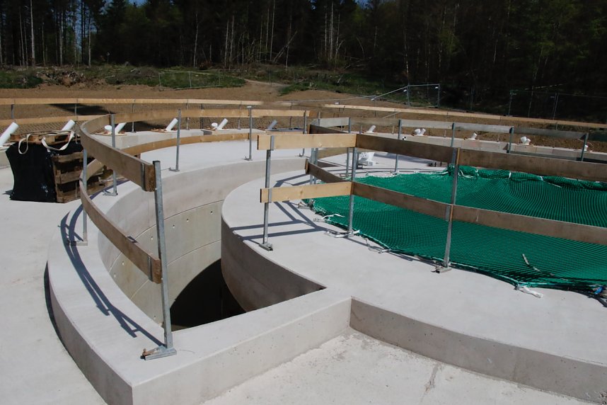 Stahlbaustart am Hexenbesen