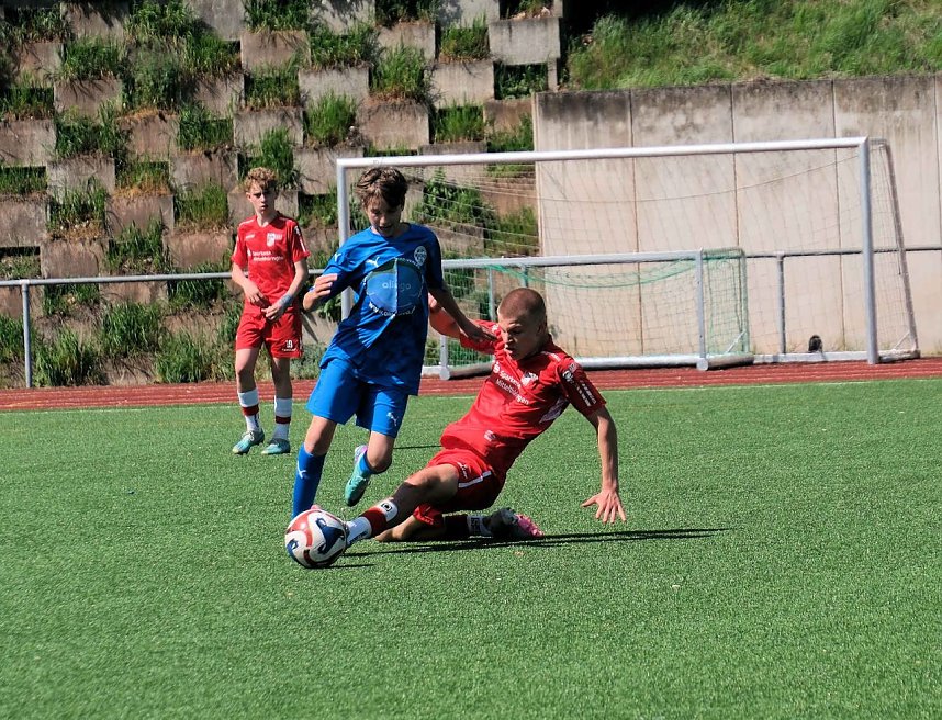 Landespokalfinale zwischen Nordhausens und Erfurts C-Jugendlichen
