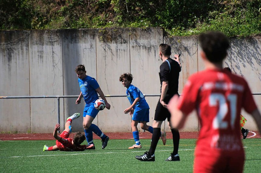 Landespokalfinale zwischen Nordhausens und Erfurts C-Jugendlichen