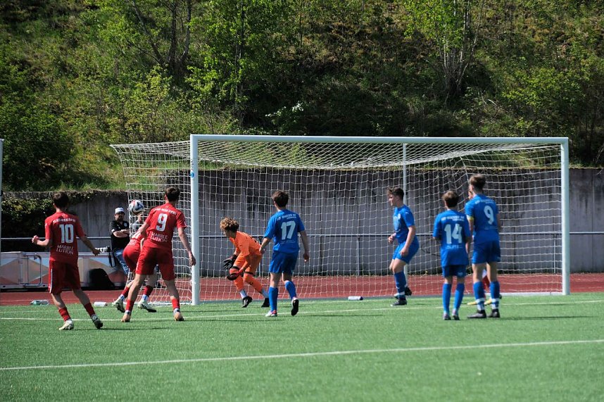 Landespokalfinale zwischen Nordhausens und Erfurts C-Jugendlichen