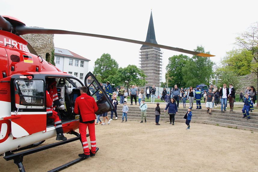 30 Jahre THW auf dem Petersberg