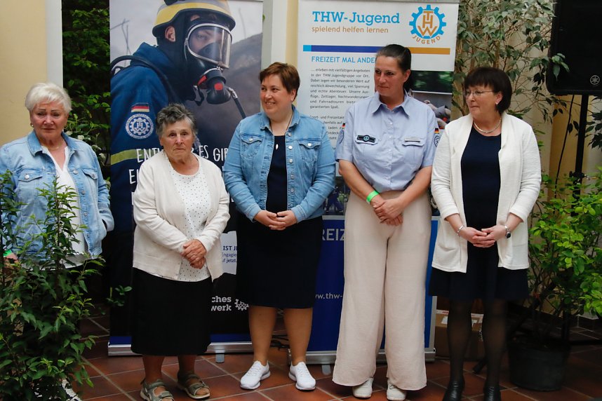 30 Jahre THW auf dem Petersberg