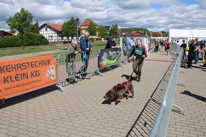 Zieleinlauf zum 10. Harztorlauf