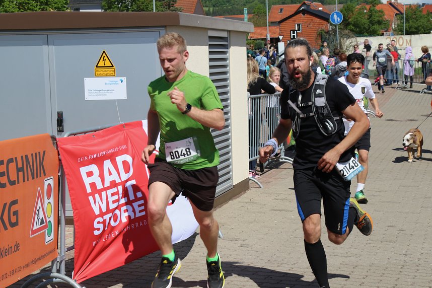 Zieleinlauf zum 10. Harztorlauf