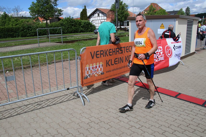 Zieleinlauf zum 10. Harztorlauf