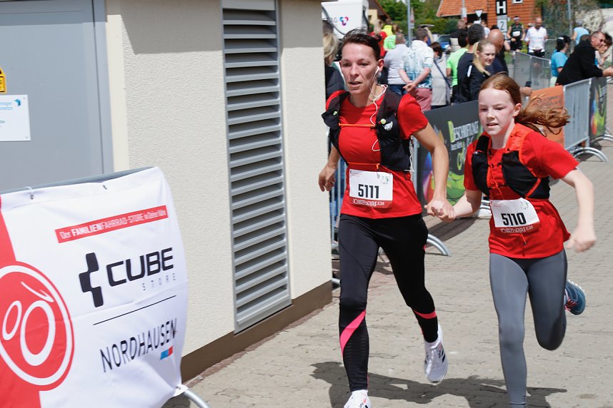 Zieleinlauf zum 10. Harztorlauf