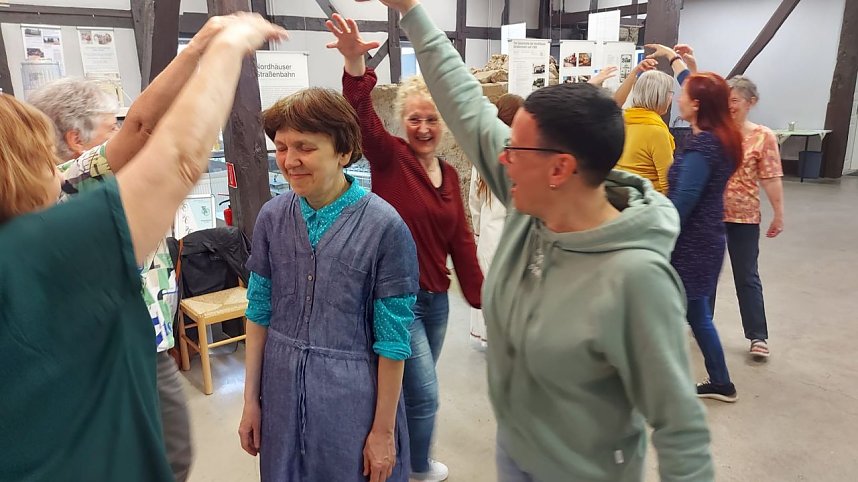 Abgelacht im Nordh&auml;user Tabakspeicher