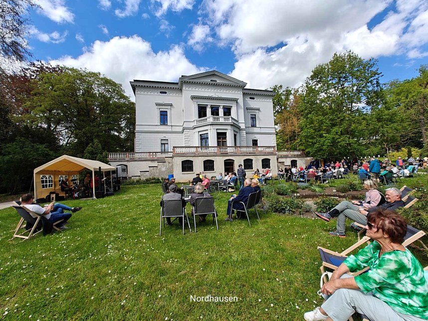 Peter Blei unterwegs beim Parkfest