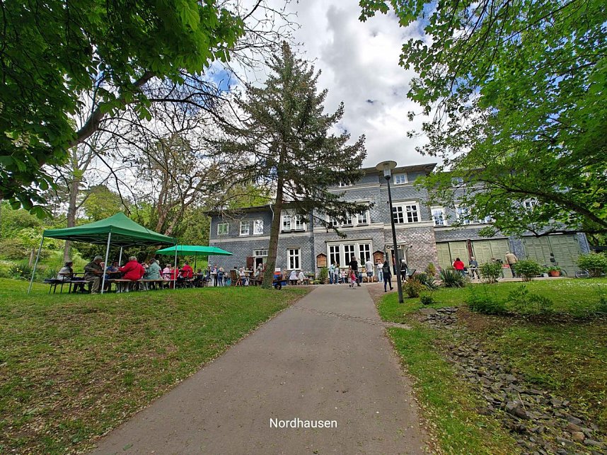 Peter Blei unterwegs beim Parkfest