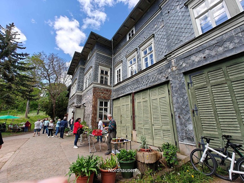 Peter Blei unterwegs beim Parkfest