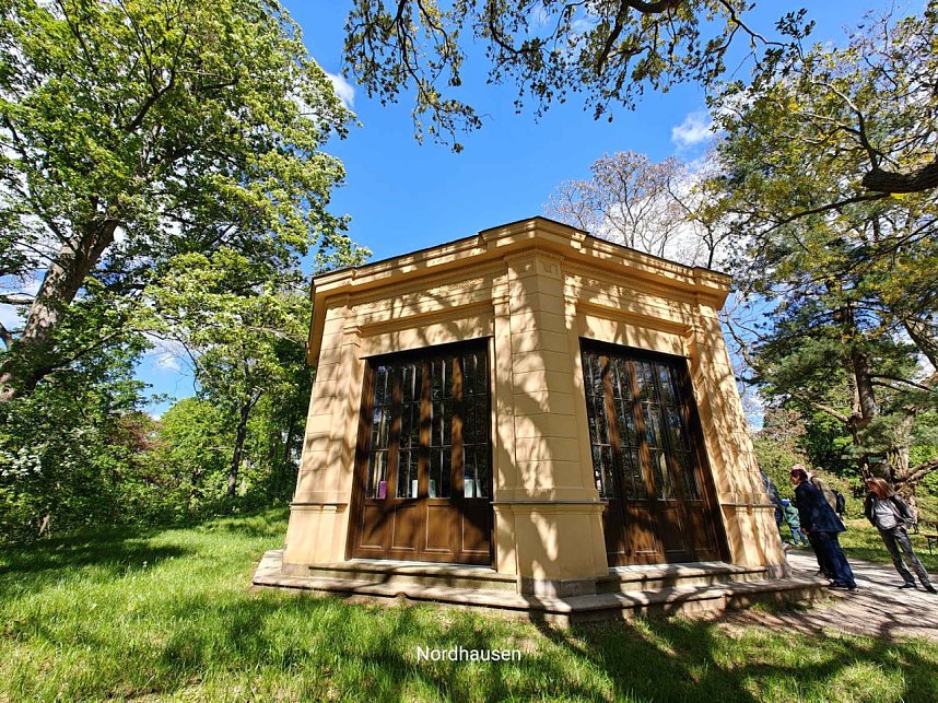 Peter Blei unterwegs beim Parkfest