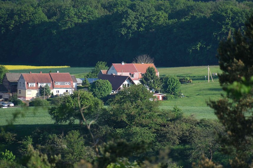 Peter Blei unterwegs oberhalb von Steigerthal