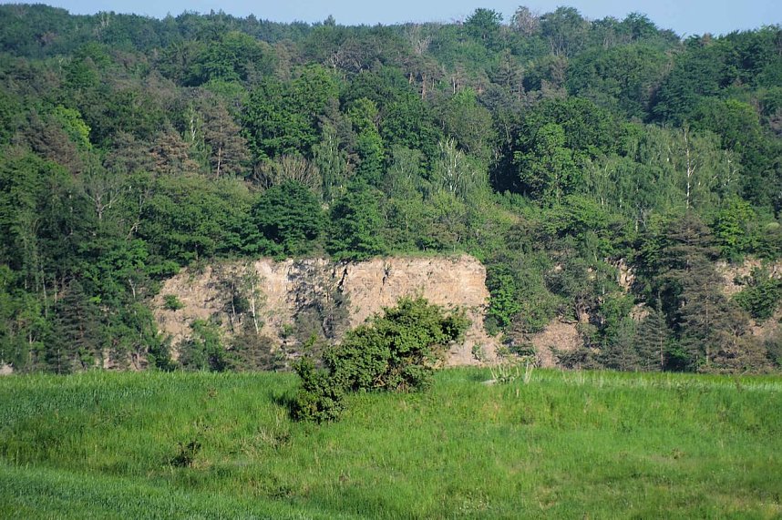 Peter Blei unterwegs oberhalb von Steigerthal