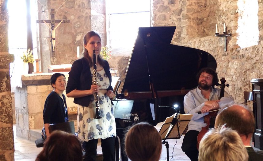 Ein tolles Konzert in der Frauenbergkirche -  nicht nur das Publikum, sondern auch die Musiker waren von diesem Kleinod Ellrichs begeistert