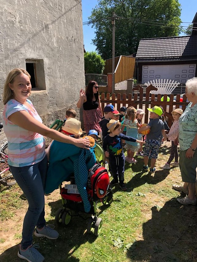 Besuch auf dem Ponyhof